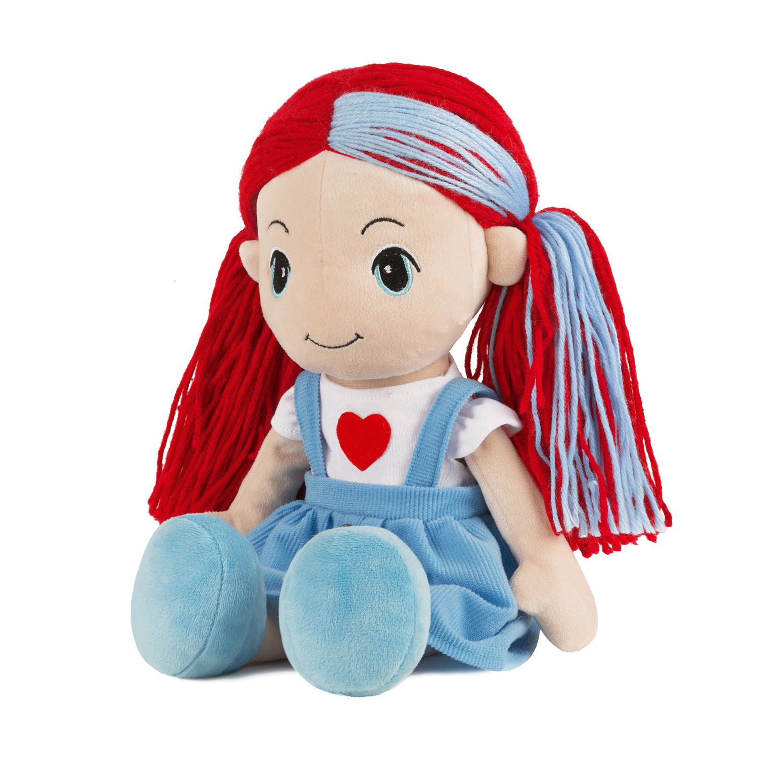 Мягкая игрушка Maxitoys кукла Стильняшка Радуга 40 см